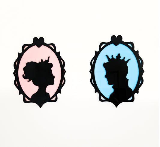 Princess and Prince Wall Art