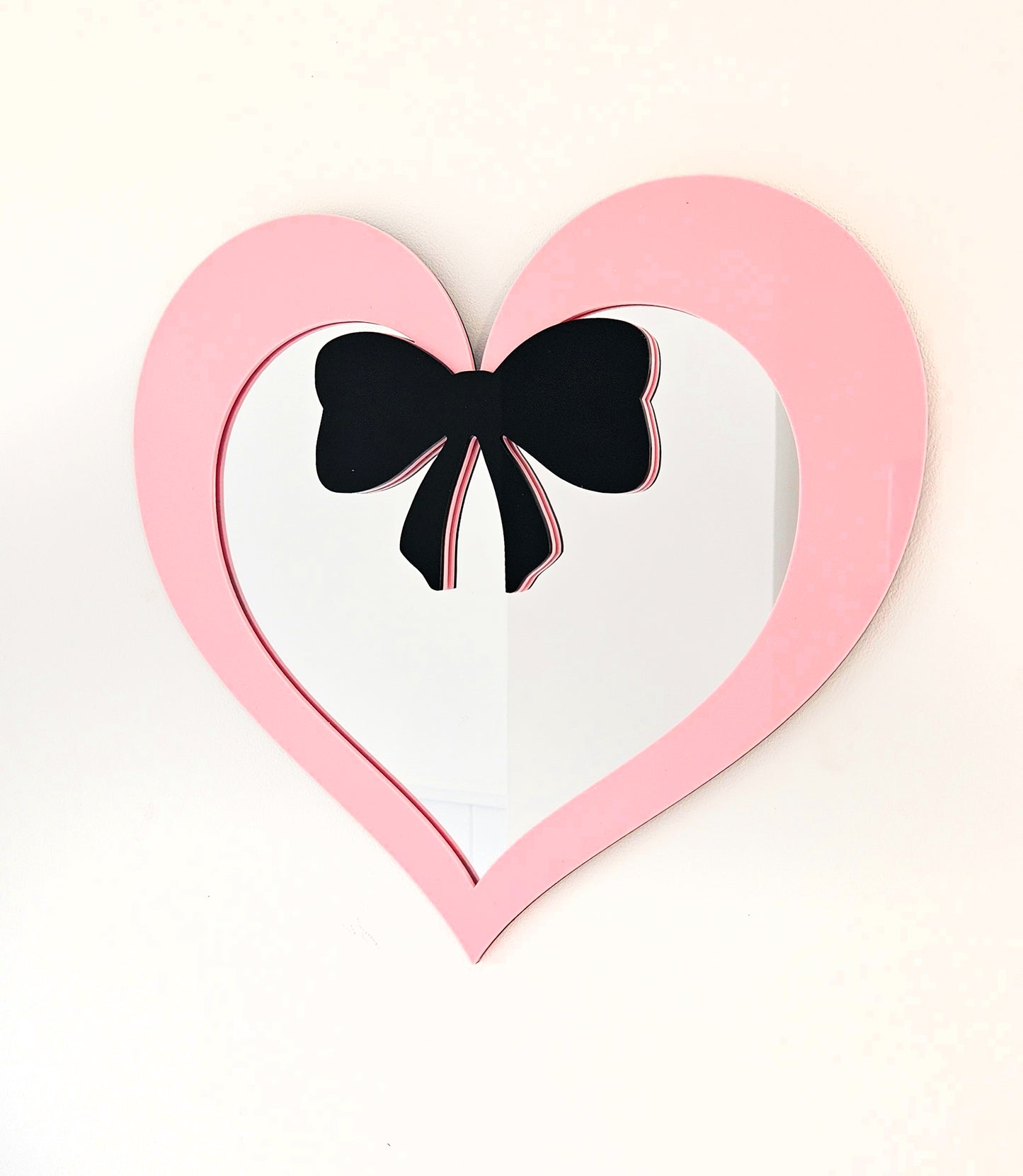 Heart and Bow Mirror