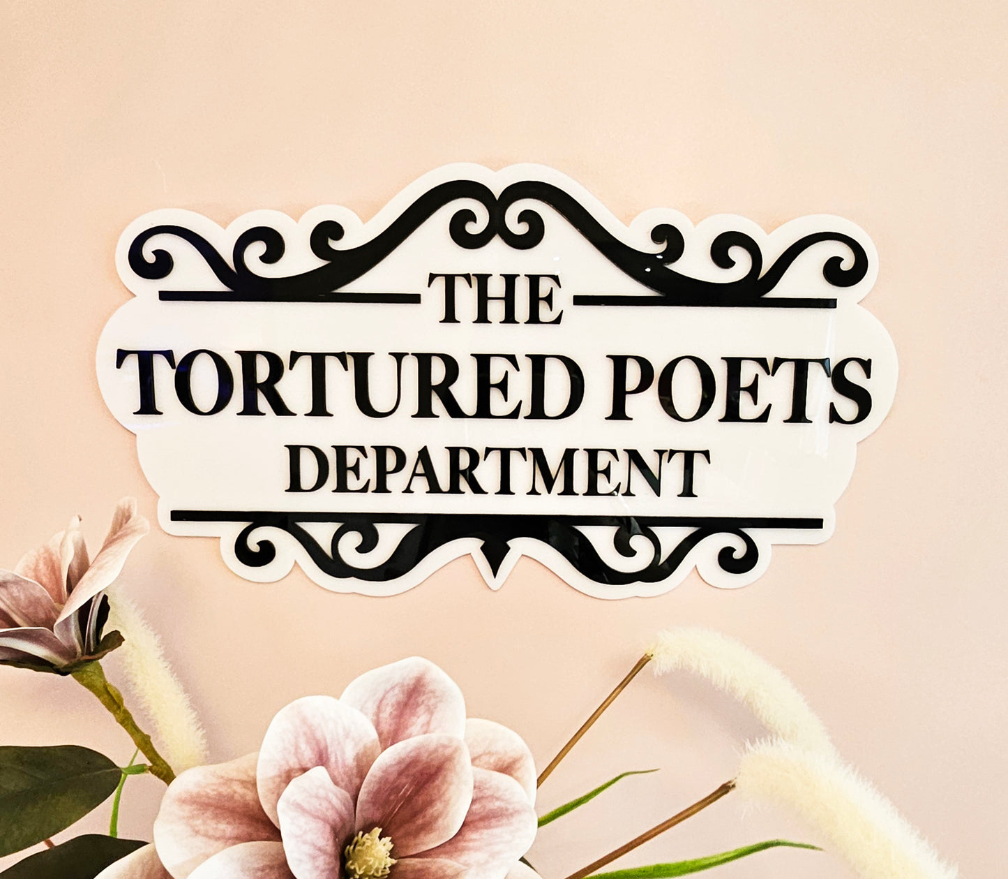 The Tortured Poets Department Sign